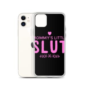 Kinky Cloth Mommy's Little Slut Pink IPhone Case