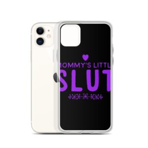 Kinky Cloth Mommy's Little Slut Purple IPhone Case