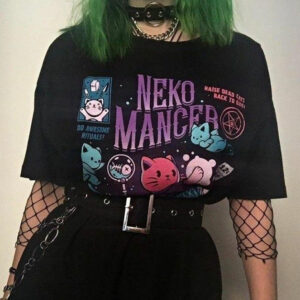 Kinky Cloth Neko Mancer Cat T-shirt