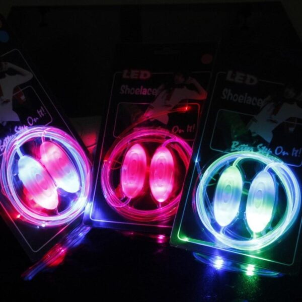 Neon LED Glowing Shoe Laces | Buy Online | Kinky Cloth