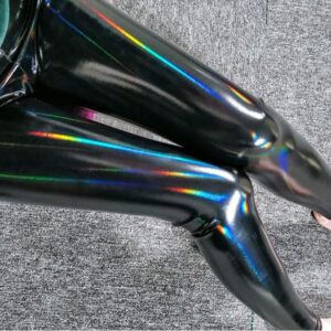 Holographic Graphite Leggings | Buy Online | Kinky Cloth