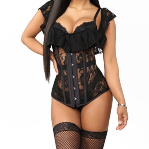 Kinky Cloth Off Shoulder Lingerie Corset