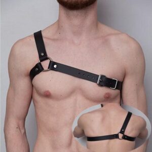 Kinky Cloth 200003585 One Shoulder Chest Harness