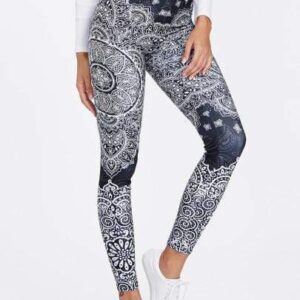 Celeste Bottom L Ornate Fractal Leggings