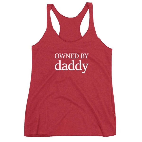 Kinky Cloth Vintage Red / XS Owned By Daddy Tank Top