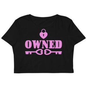 Kinky Cloth XS Owned Pink Organic Crop Top