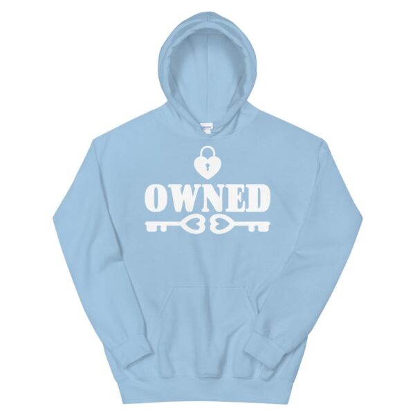 Kinky Cloth Light Blue / S Owned White Hoodie