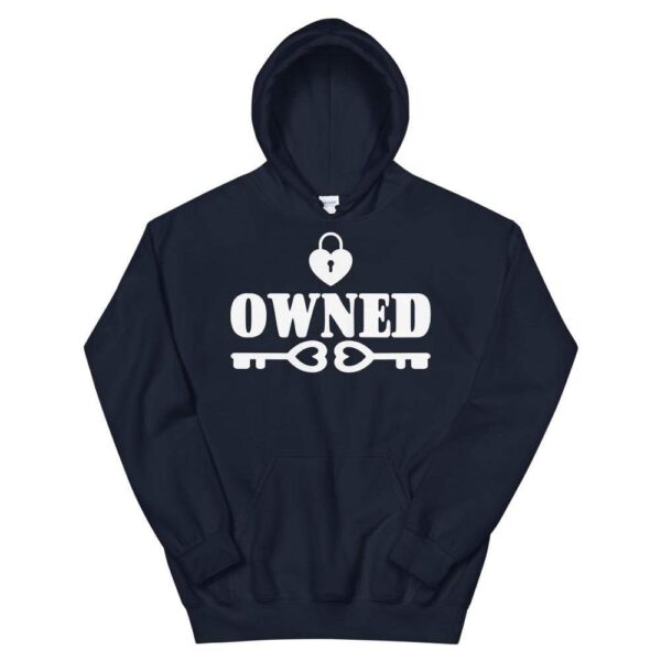 Kinky Cloth Navy / S Owned White Hoodie