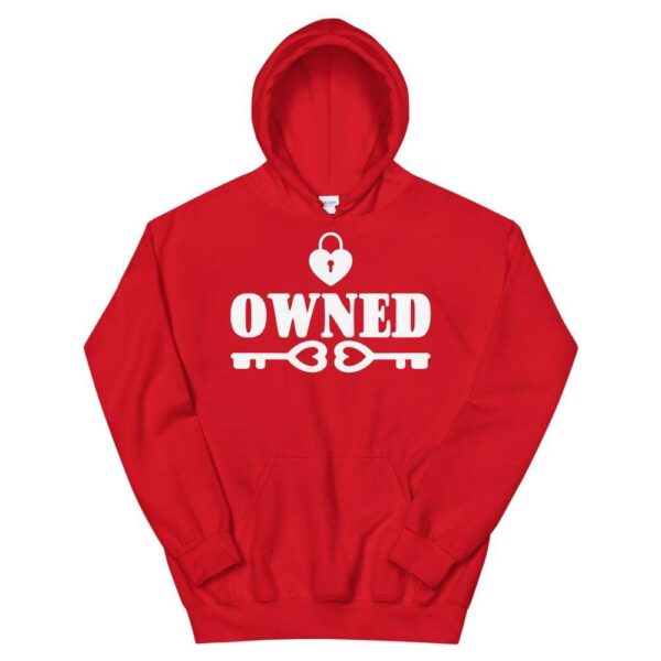 Kinky Cloth Red / S Owned White Hoodie