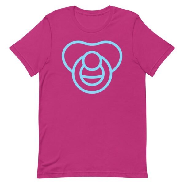 Kinky Cloth Berry / S Pacifier Blue T-Shirt