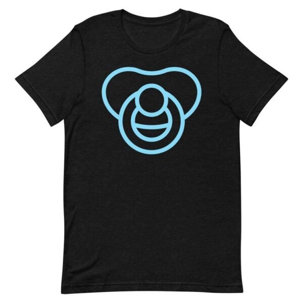 Kinky Cloth Black Heather / XS Pacifier Blue T-Shirt