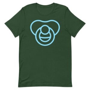 Kinky Cloth Forest / S Pacifier Blue T-Shirt