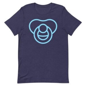 Kinky Cloth Heather Midnight Navy / XS Pacifier Blue T-Shirt