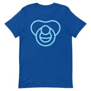 Kinky Cloth True Royal / S Pacifier Blue T-Shirt