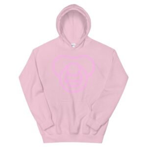 Kinky Cloth Light Pink / S Pacifier Pink Hoodie