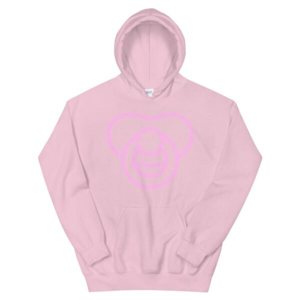 Kinky Cloth Light Pink / S Pacifier Pink Hoodie