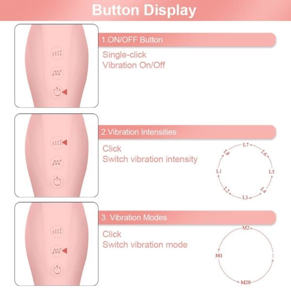 Kinky Cloth Pastel Color Wand Vibrator