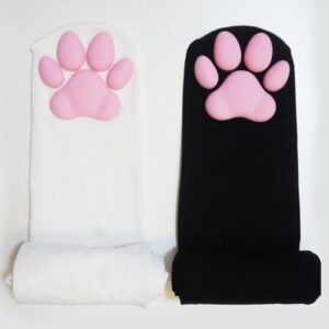 Kinky Cloth 200000702 Paw Pads Over Knee Stockings