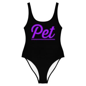 Kinky Cloth XS Pet Purple One-Piece Swimsuit