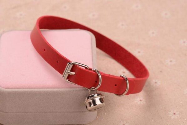 Kinky Cloth Necklace Petite Chat Kitty Bell Collar