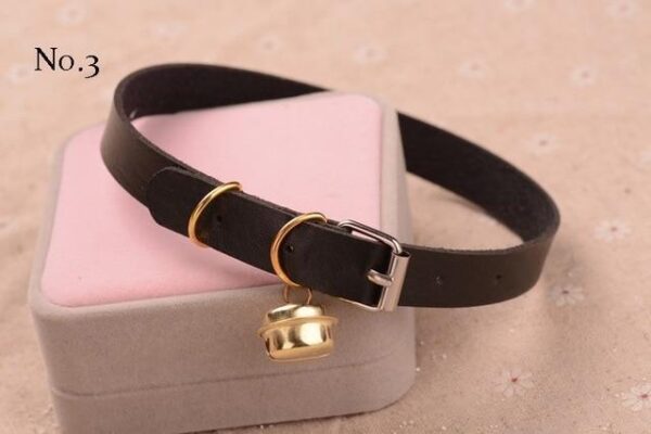 Kinky Cloth Necklace Petite Chat Kitty Bell Collar