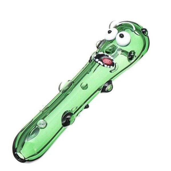 Kinky Cloth accessories Green Pickle Rick Smoking Pipe