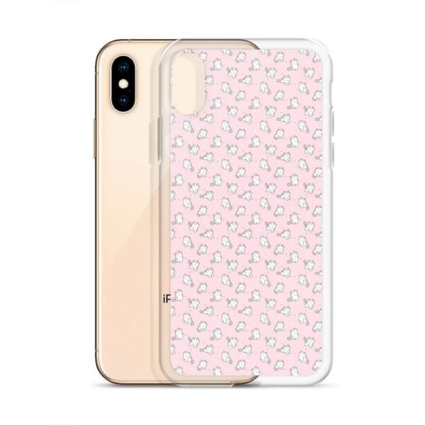 Kinky Cloth Pink Kitty iPhone Case