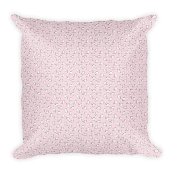 Kinky Cloth Pink Kitty Premium Pillow