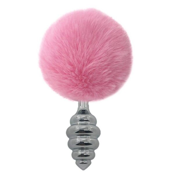 Pink Rabbit Tail Plug | Buy Online | Kinky Cloth