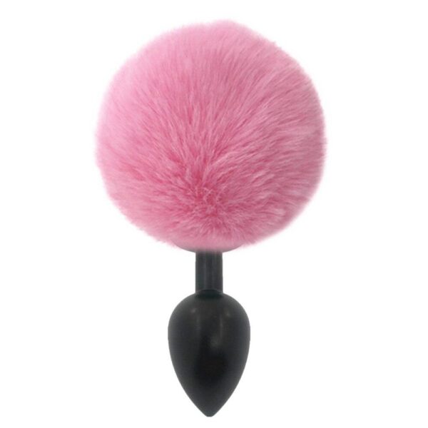 Pink Rabbit Tail Plug | Buy Online | Kinky Cloth