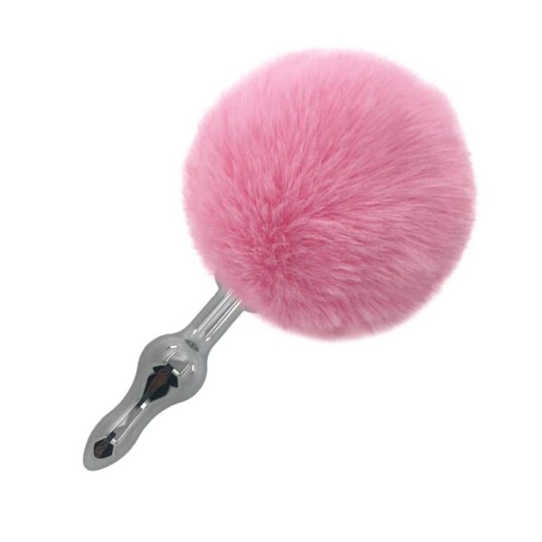 Pink Rabbit Tail Plug | Buy Online | Kinky Cloth