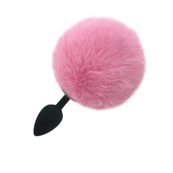 Pink Rabbit Tail Plug | Buy Online | Kinky Cloth