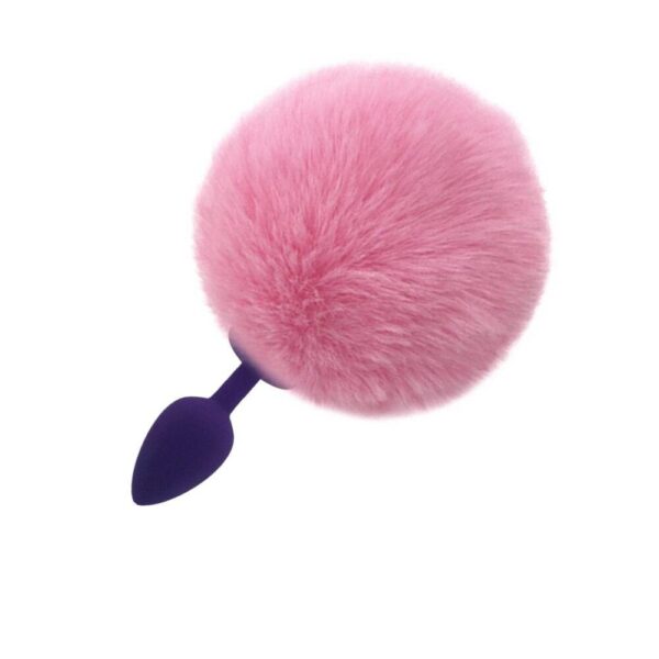 Pink Rabbit Tail Plug | Buy Online | Kinky Cloth