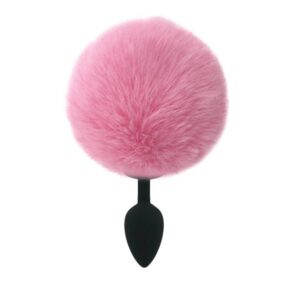 Pink Rabbit Tail Plug | Buy Online | Kinky Cloth