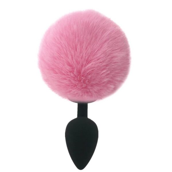 Pink Rabbit Tail Plug | Buy Online | Kinky Cloth