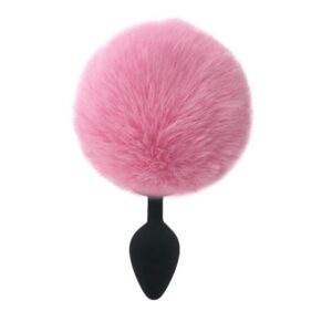 Pink Rabbit Tail Plug | Buy Online | Kinky Cloth