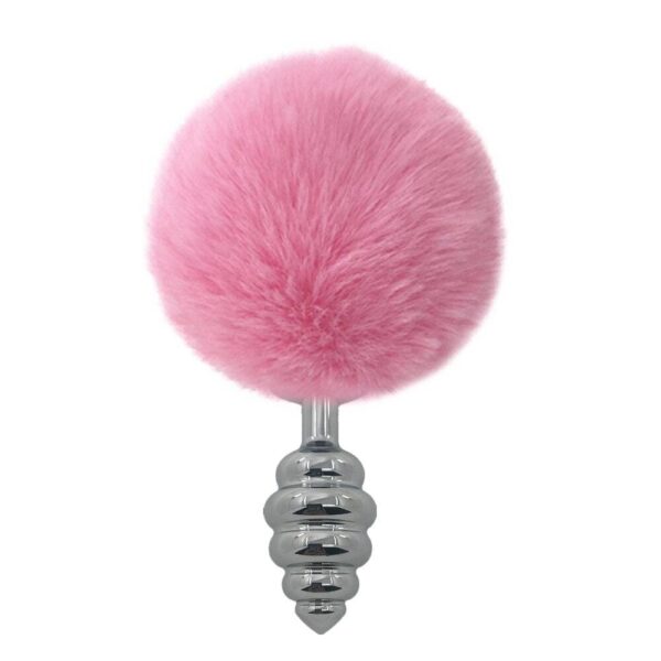 Pink Rabbit Tail Plug | Buy Online | Kinky Cloth