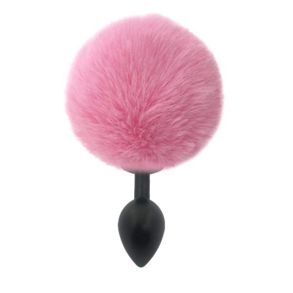 Pink Rabbit Tail Plug | Buy Online | Kinky Cloth