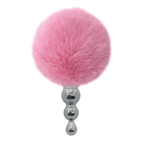 Pink Rabbit Tail Plug | Buy Online | Kinky Cloth