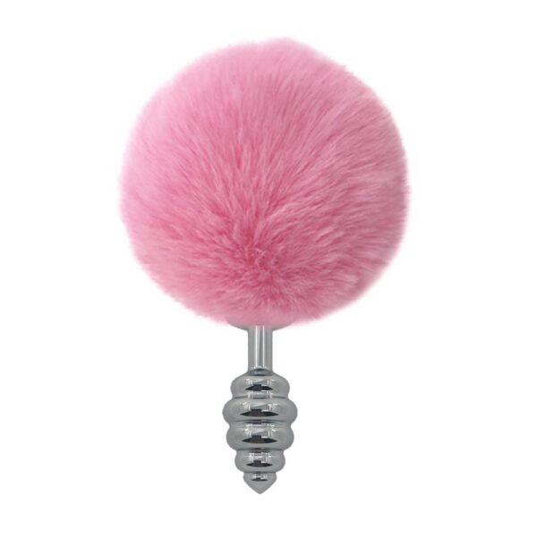 Pink Rabbit Tail Plug | Buy Online | Kinky Cloth