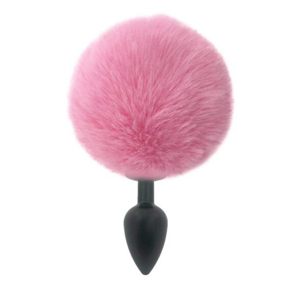 Pink Rabbit Tail Plug | Buy Online | Kinky Cloth