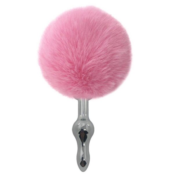 Pink Rabbit Tail Plug | Buy Online | Kinky Cloth