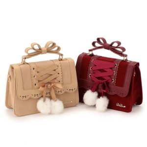 Kinky Cloth Bags & Wallets Pom Pom Lolita Purse