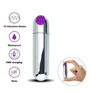 Kinky Cloth 200001516 Portable 10 Speed Bullet Vibrator