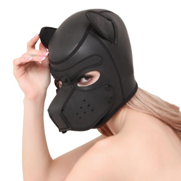 Kinky Cloth Accessories Puppy Play Dog Hood Mask