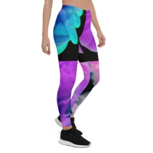 Purple Smoke, Unique, Gift, 3d, Realistic, Art, Vapor Wave, Leggings | Buy Online | Kinky Cloth