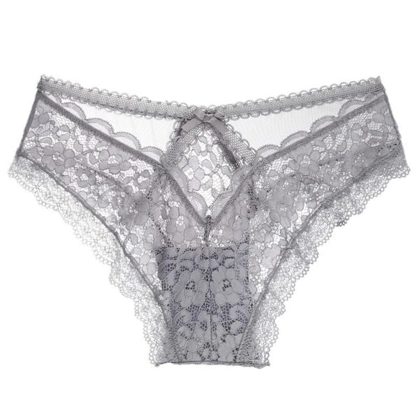 Kinky Cloth Gray / M Ribbon Lace Lingerie