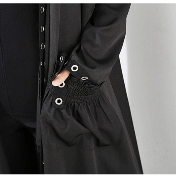 Kinky Cloth Rivet Waist Coat