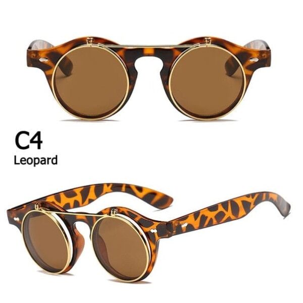 Round Flip Up Sunglasses | Buy Online | Kinky Cloth