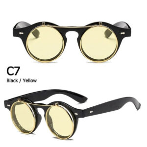 Round Flip Up Sunglasses | Buy Online | Kinky Cloth